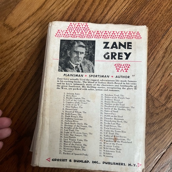 Rare WILD HORSE MESA New York: Grosset & Dunlap, 1952. Vintage Hardcover Book - Picture 3 of 9